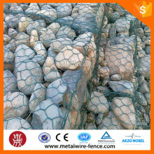 Chaîne Diamant Galvanisée / PVC Revêtue Gabion Box / Gabion Cage / Gabion Basket